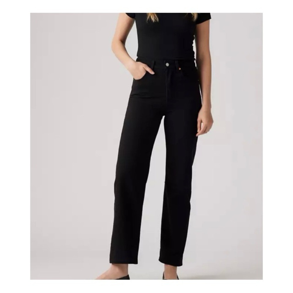 Levi’s Ribcage straight ankle jeans